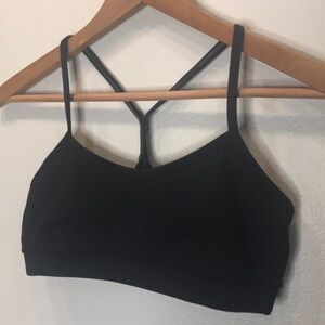 Lululemon Power Y Sports Bra Black Size 6